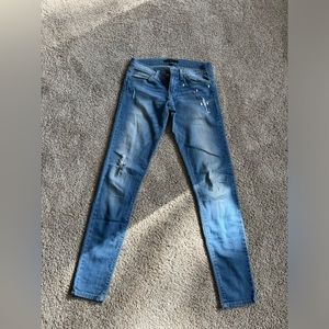 Flying Monkey Platinum Skinny Jeans Size 26